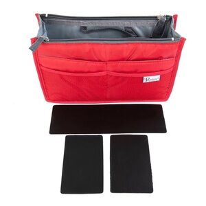 Periea Red Handbag Organizer